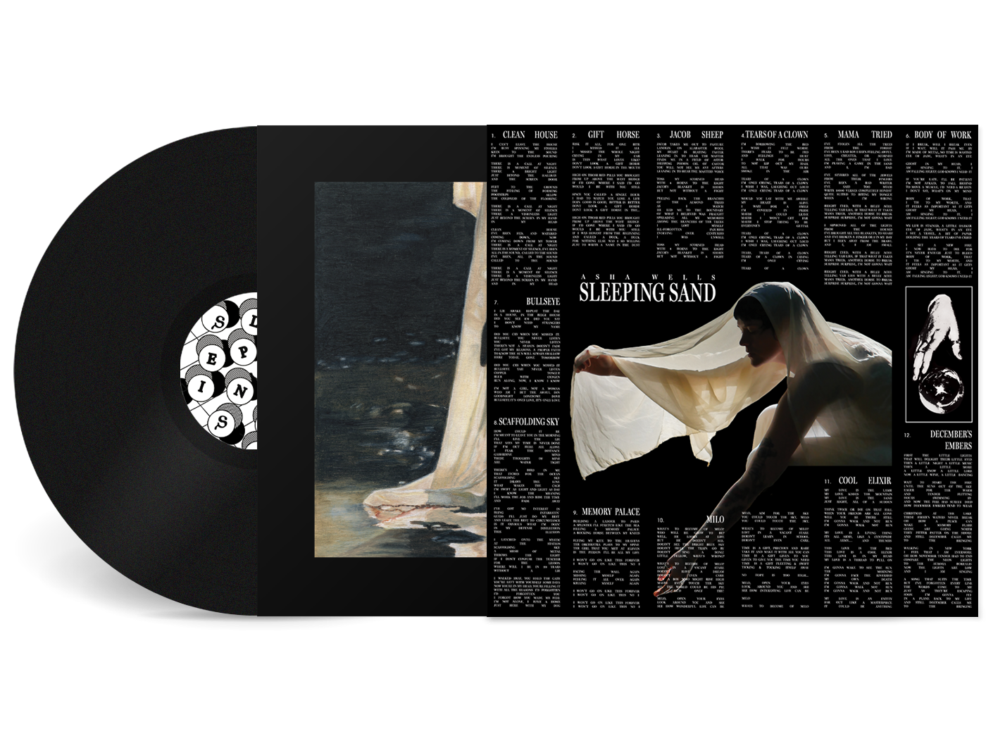 (PRE-ORDER) Asha Wells “Sleeping Sand” Vinyl