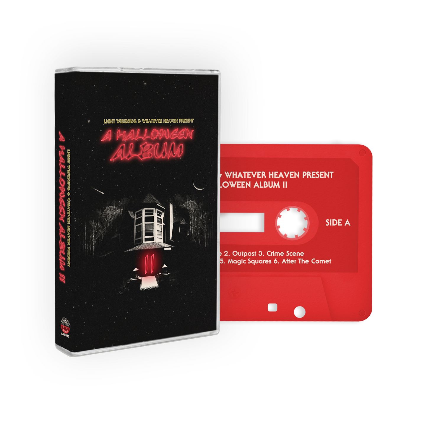Light Widening & Whatever Heaven - "A Halloween Album II" Cassette Tape