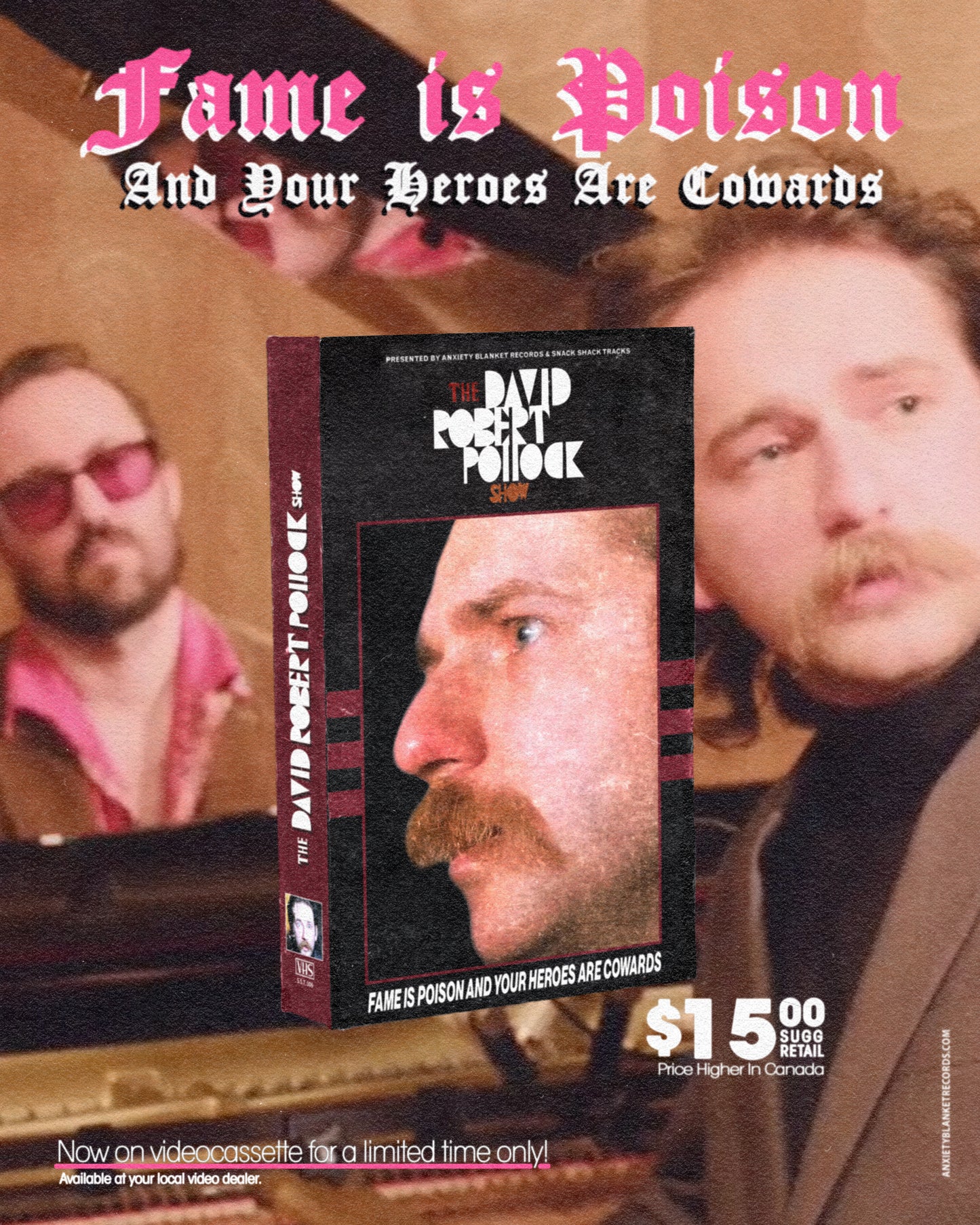 The David Robert Pollock Show VHS Tape