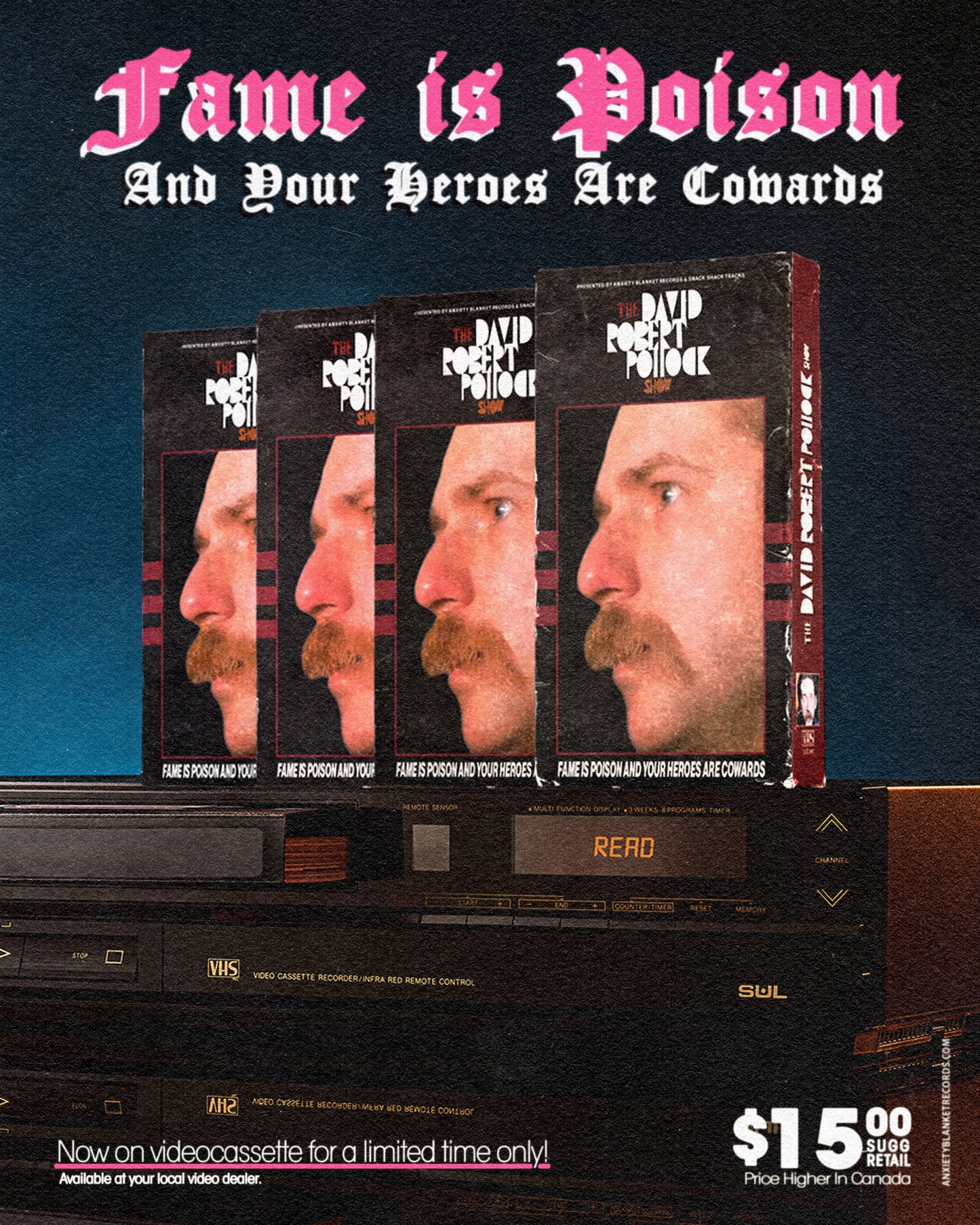 The David Robert Pollock Show VHS Tape