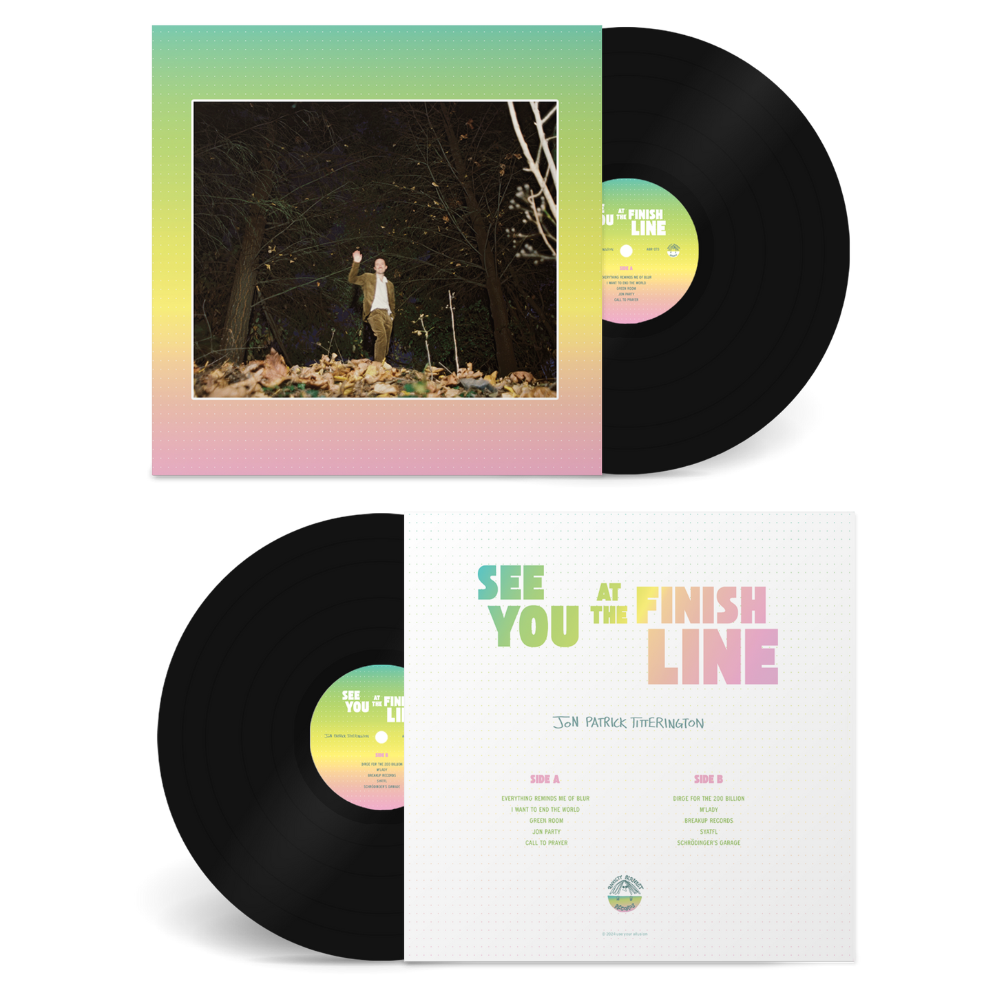 Jon Patrick Titterington - "See You At The Finish Line" Vinyl Record