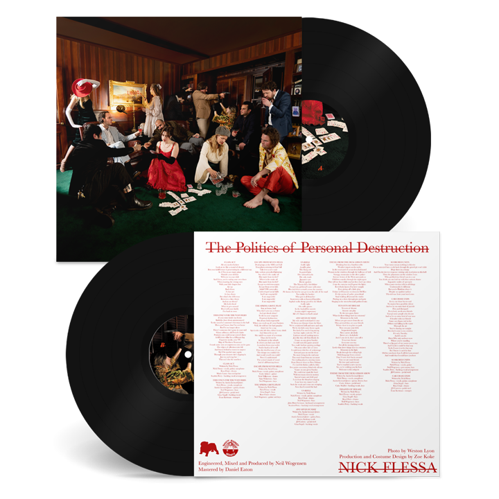 Nick Flessa - "The Politics of Personal Destruction" Vinyl Record