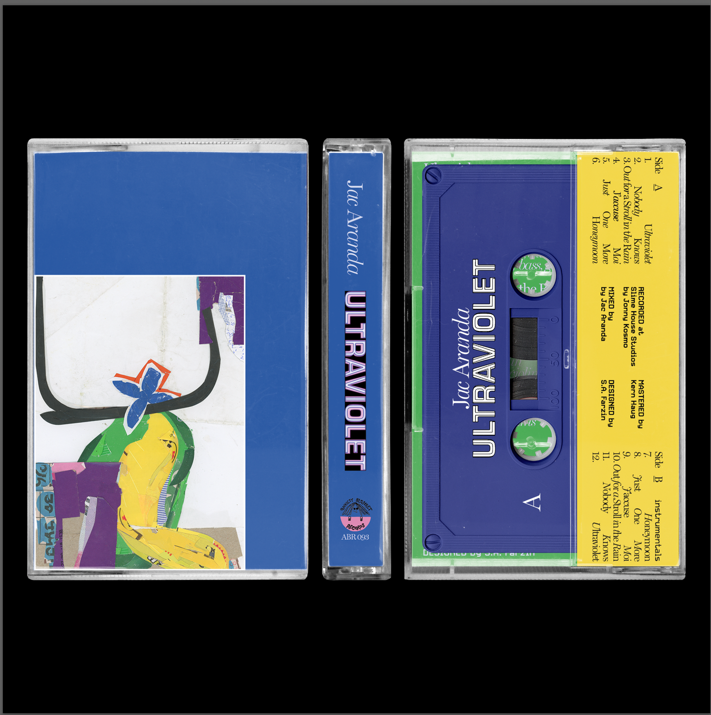 Jac Aranda - "Ultraviolet" Cassette Tape