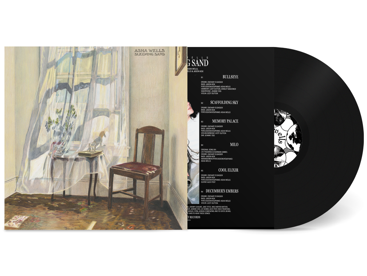 (PRE-ORDER) Asha Wells “Sleeping Sand” Vinyl