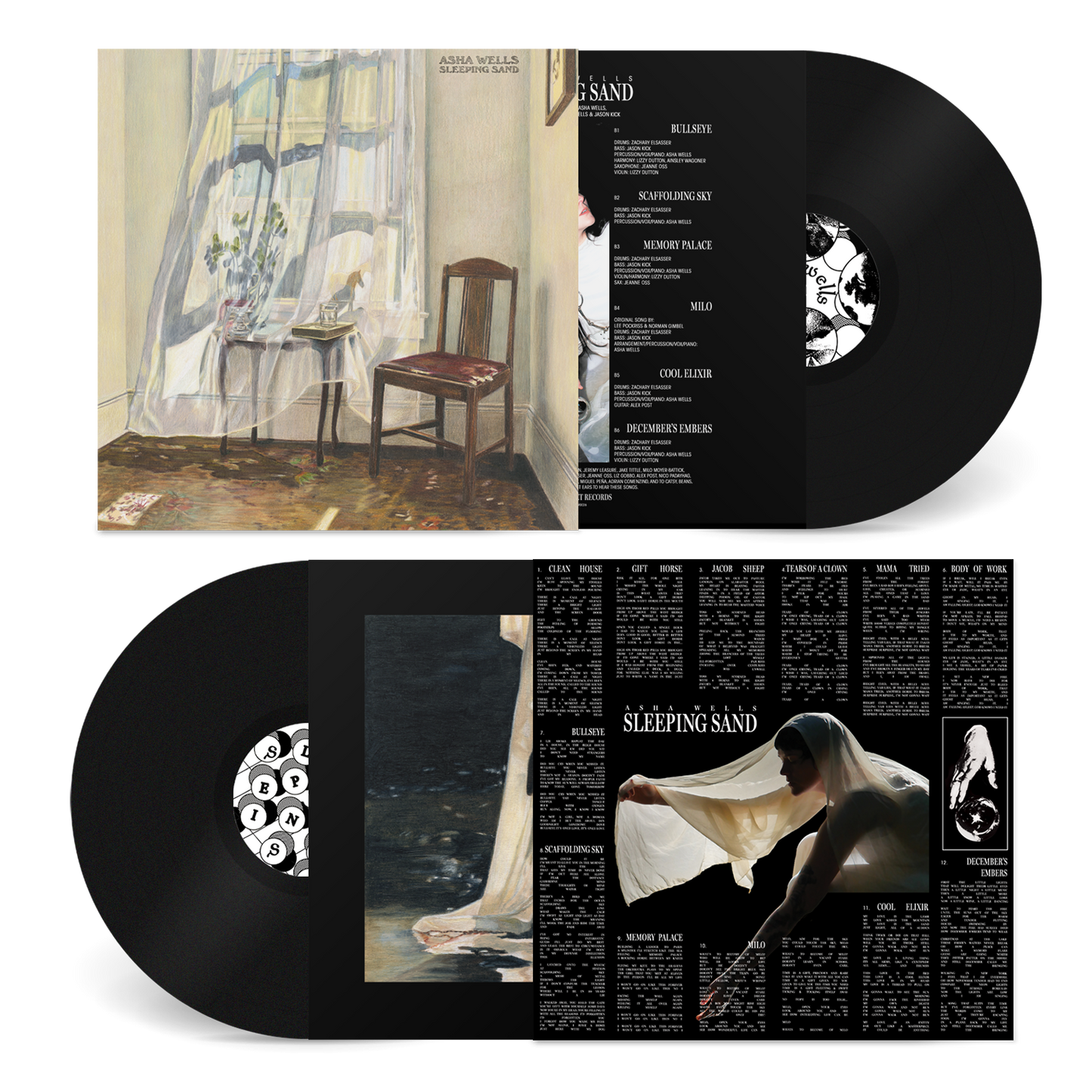 (PRE-ORDER) Asha Wells “Sleeping Sand” Vinyl