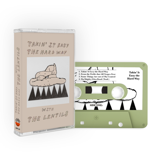 PRE-ORDER: the lentils - “takin it easy the hard way” Cassette Tape